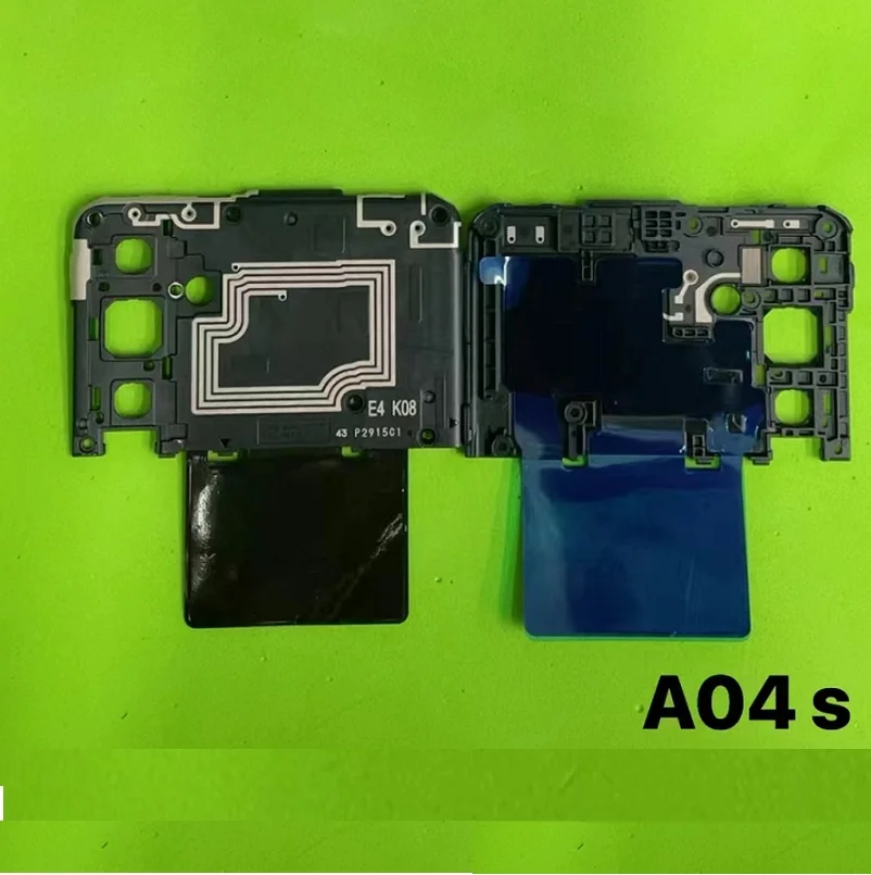 За Samsung Galaxy A04S A047 A047F Подержанная Задната част на Рамката Калъф-панел С Безжично Зареждане NFC Антена Гъвкав Кабел