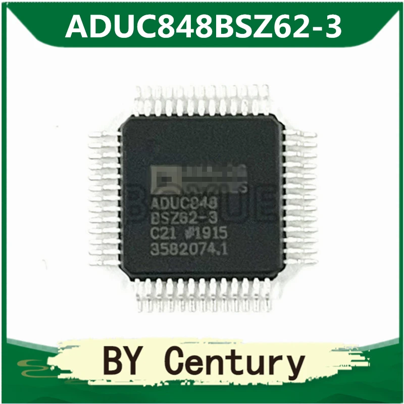 Вградена интегрална схема ADUC848BSZ62-3 QFP-52 - Микроконтролери Нови и оригинални