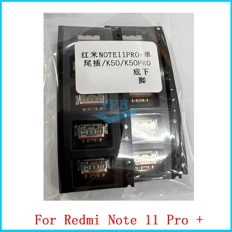 10 Бр. Оригинален За Xiaomi Redmi 10В Note 11E 11S 12 11 11T Mi Pad5 Pad 5 5 Pro USB Конектор За Зареждане Конектор Порт
