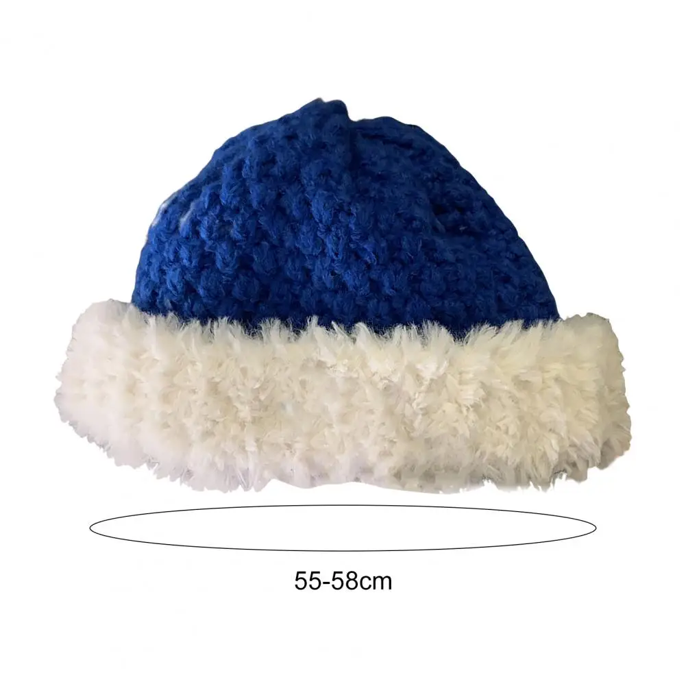 Зимна вязаная шапчица-бини, ежедневни вязаная шапка с череп, плюшени космати купол, реколта защита на ушите, вязаная рибарска шапка