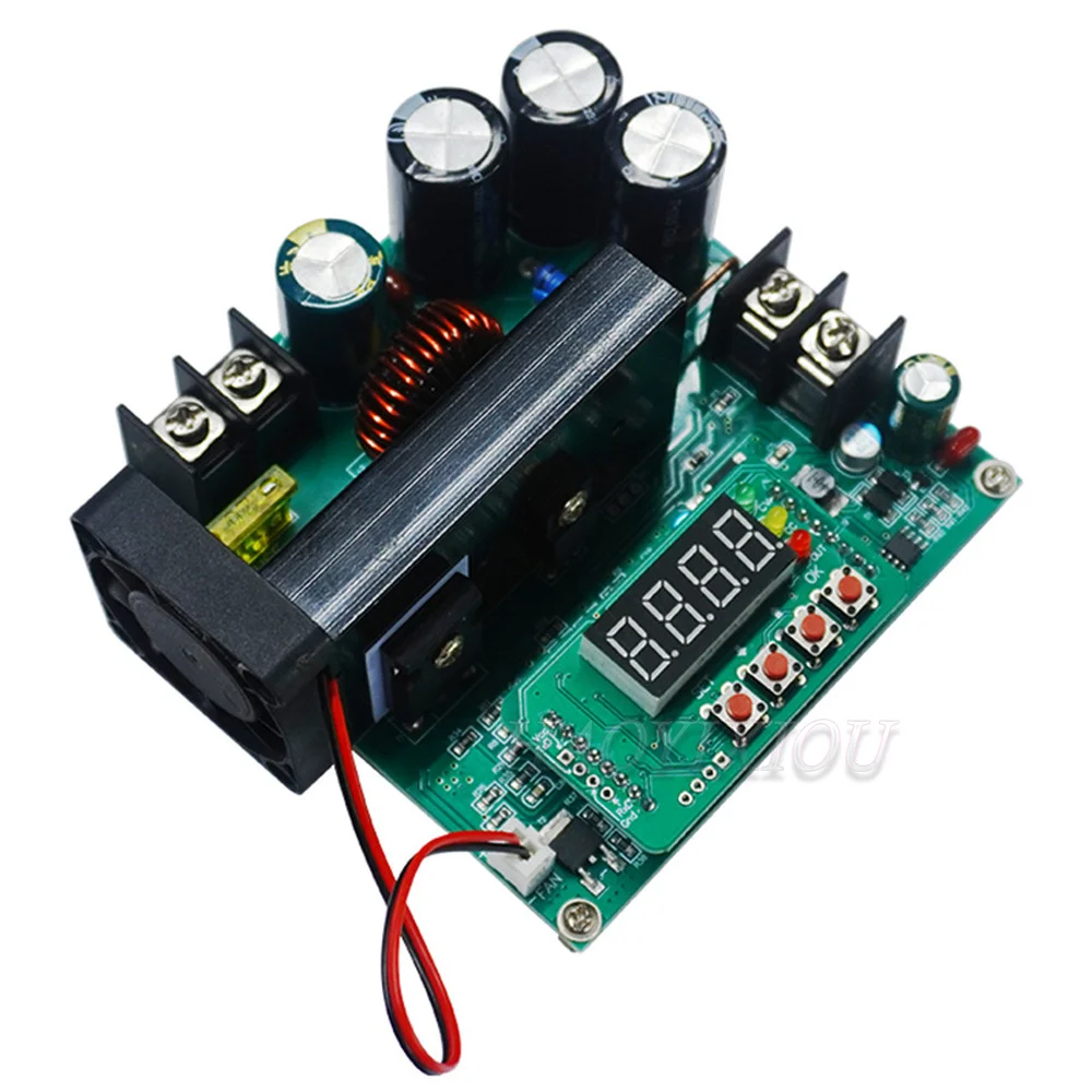JUNTEK BST-900W цифров управляващ източник на захранване dc регулатор на напрежение dc модул подобрява конвертор направи си сам от 0-80 до 10-120 В