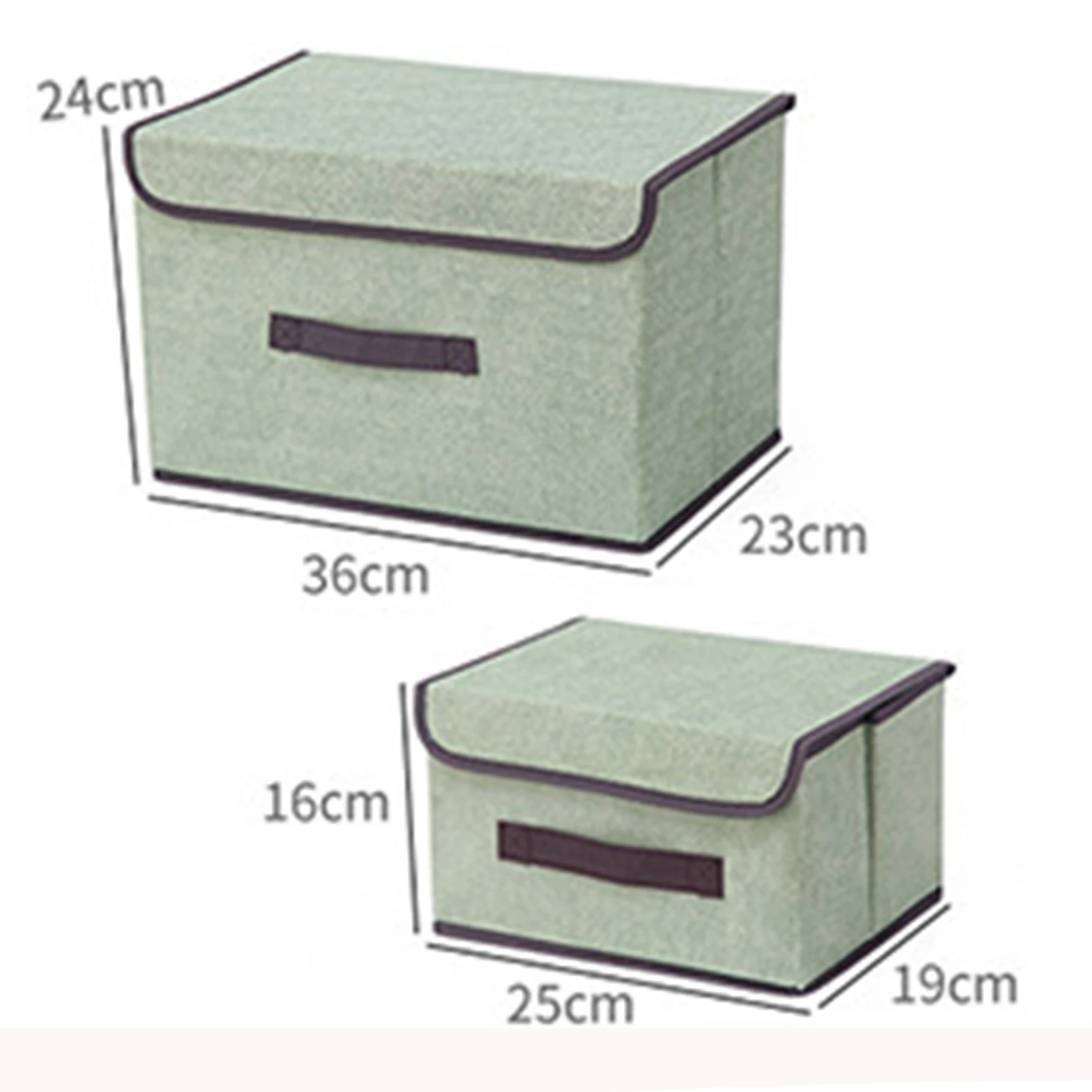 Кутии за съхранение плат с капаци и дръжки Контейнери за съхранение на рафт Бебешко Пране