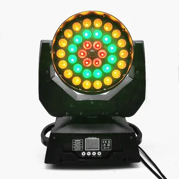 1-4 PZ LED 36x18 W RGBWA UV Лъч + Промывочный Мащабиране на движещи Се Глава Светлина DJ и Дискотека с Вечерна Бар Дансинга Панорамен Ефект на Осветително Оборудване