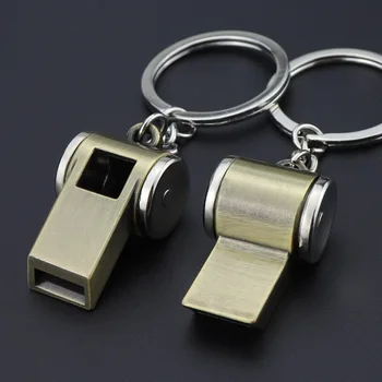 1 бр. стръмен метален ключодържател с свистком за мъже и жени, многофункционален ключодържател-окачване, забавен подарък на приятел