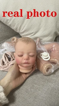 19-инчов комплект за новородено куклен театър-реборнов Baby Kai, реалистичен, мек на допир, вече боядисани, непълни част на кукли, Директна доставка