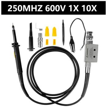 250 Mhz-200 Mhz 100 Mhz Цифрова осциллографический сонда 80 Mhz 500 Mhz Оптично битумен сонда X1 X10, X100 Тестови сонди TEXAS250 P7300