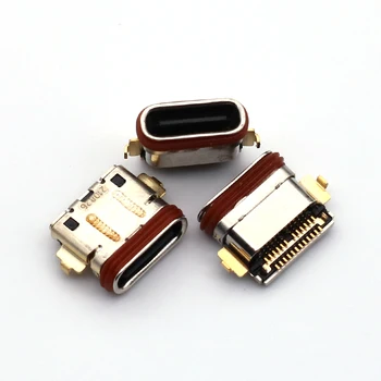 5 бр. конектор Type-C с порт Micro USB 3.1, женски порт, Жак за Задната част на Контакти, Електрически Клеми За IPX6/7, Водоустойчив 2-за контакт такса