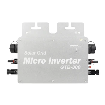 800 W мрежа мини-слънчев инвертор MPPT, работещ на 20-50 В с WIFI монитор IP65, водоустойчив