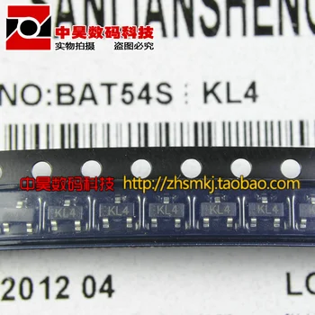 BAT54S печат: диод Шоттки KL4 SOT-23 ОТ 0.2 А/30