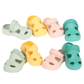 Citgeett/ лятна детски обувки с дупки за момчета и момичета, нескользящий плажен аксесоар