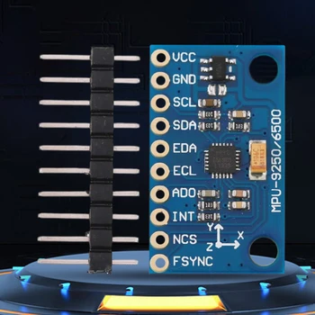 GY-9250 MPU9250 9-ос/9-ос модул сензор разпоредби IIC /SPI Жироскоп + Педал + Магнитометър Модул Сензор за измерване на 3-5 На Храна