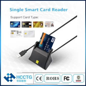 ISO7816 за Контакт на чип за Ic Карти на PC/SC Smart Emv Card Reader DCR31