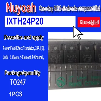 IXTH24P20 абсолютно нов оригинален захранващ блок на полеви транзистор spot TO-247 200V 24A, 24A I (D), 200V, 0,15 Ω, 1 елемент, P-канал,