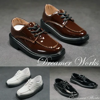SD/BJD 1/4 1/3 Мъжки обувки Uncle 1/3 1/4 джентълменско костюм дантела Модел обувки от изкуствена кожа