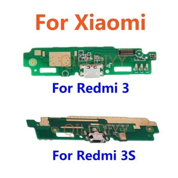 USB порт за зареждане конектор за гъвкав кабел, резервни части за микрофонного модул Xiaomi Redmi 3 3S