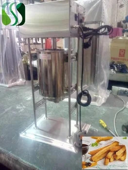 Автоматична електрическа машина за приготвяне на чуррос обем 10 л, латинска америка машина за производство на плодови масла, Испанска машина за приготвяне на чуррос