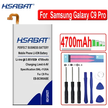 Батерия HSABAT EB-BC900ABE 4700 mah за Samsung Galaxy C9 Pro за Galaxy C9 Pro Duos/SM-C9000 SM-C9008 SM-C900F SM-C900Y