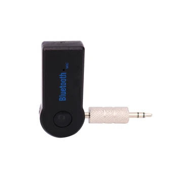 Безжичен Bluetooth-съвместим приемник-предавател 5.0, адаптер 3.5 мм жак за автомобилни аудио, допълнителен приемник за слушалки, свободни ръце