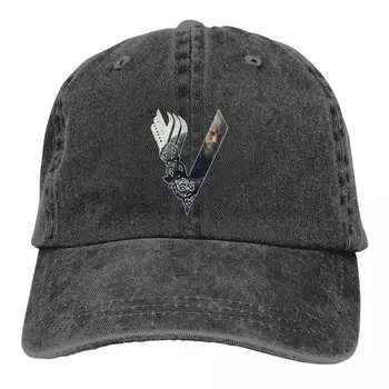 Бейзболна шапка с логото на Viking Ragnar, мъжки шапки, дамски защитни шапки с козирка, шапки Viking Canada, историческа драма