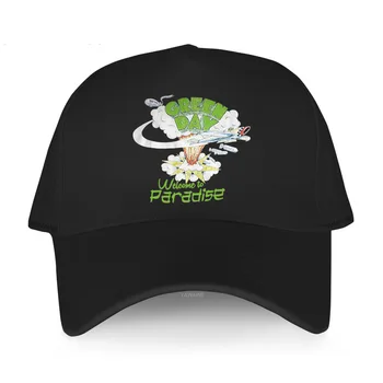 Брандираната ежедневни бейзболна шапка balck луксозна шапка за мъже на Green Day - Добре дошли В Рая, Проблемни памучни модни шапки за възрастни унисекс
