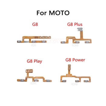 Бутон за включване/изключване на звука, Бутон за включване/изключване на звука, гъвкав кабел за Motorola MOTO Г-8 Плюс Power Play