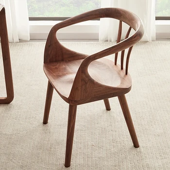 Ергономични офис трапезни столове кухненски дървени минималистичные луксозни трапезни столове за спални Juegos De Comedor Стилни мебели