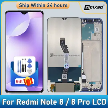 За Xiaomi Redmi Note 8 Сензорен Дисплей Дигитайзер За Redmi Note 8 Pro LCD дисплей M1908C3JH M1906G7I Екран В Събирането на Резервни Части