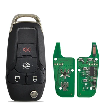 Идентификатор на FCC: N5F-A08TAA ID49 Чип 315 Mhz Авто Дистанционно Ключ за Ford Fusion F150 F250 F350 Explorer Бесключевой флип-ключодържател