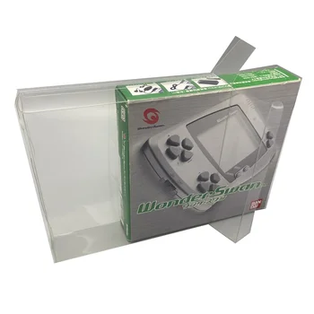 Кутия за демонстрация на колекции За Съхранение на игри WS/WonderSwan Прозрачни Кутии от ТЭП-корпус Прозрачен калъф за събиране на