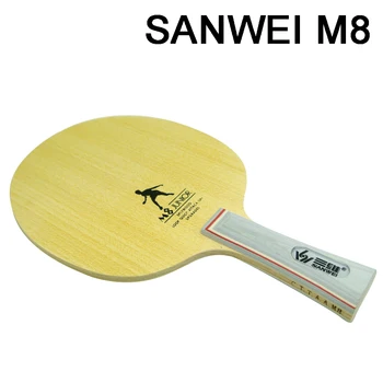 НОВО острие за тенис на маса SANWEI M8 Professional 5 от дърво/Ракета за тенис на маса/бухалка за тенис на маса