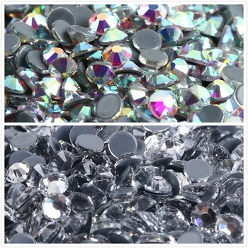 Най-високо качество по-Добре DMC Crystal AB/Кристално Супер светъл кристал, кристали, гладящие корекция, кристали за тъканната дрехи/нийл арт