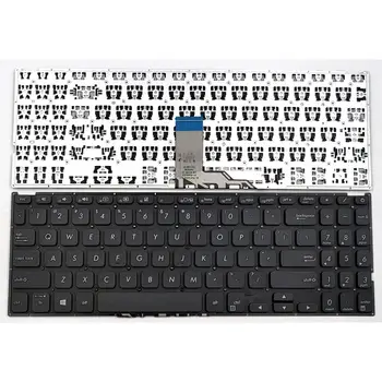 Нова Клавиатура за лаптопа Asus Vivobook F512F F512FA F512FA-AB34 F512U F512UA F512UB американски черен цвят