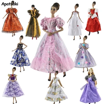 Новият Пристигането на Луксозните Вечерни рокли в смесен стил за Барби кукли, обличане на кукли 1/6 BJD, Дрехи за кукли 1:6, играчка за кукли BJD
