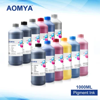 Пигментни мастила Aomya 1000 мл за принтер Canon PFI-1700 pfi-1000 Pro 2000 4000 6000 4000 s 6000 6100 s s pro 1000/12 цветове