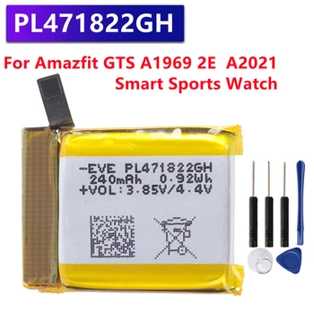 Преносимото батерия 240 ма PL471822GH Полимерна Литиево-Йонна Батерия За Amazfit GTS A1969 2Д A2021 Смарт-Спортни Часовници PL471822
