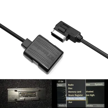 Специален модул за безжична връзка (Link ar Bluetooth Benz Радио Stereo Aux Cable Adapter аудио вход с жак MMI
